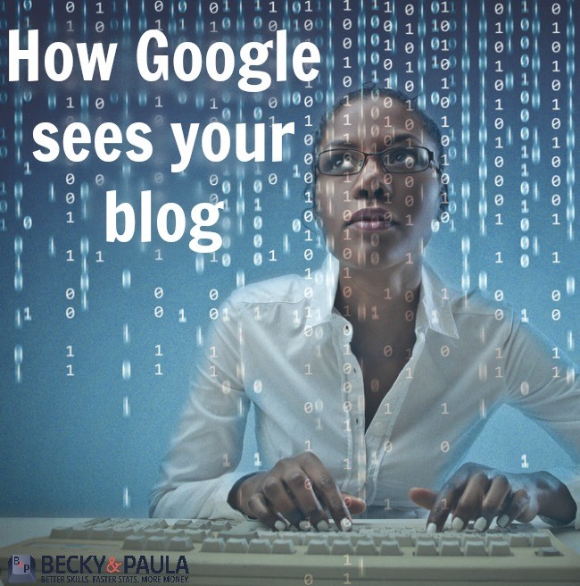how Google sees your blog