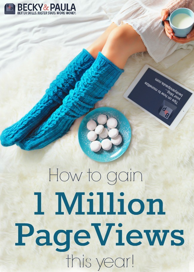 hit 1 million PV on your blog this year