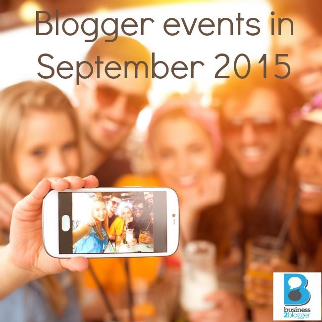 blogger events in september 2015