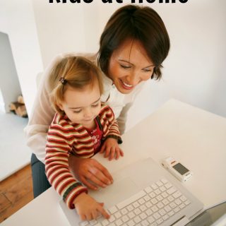 how to blog with kids at home